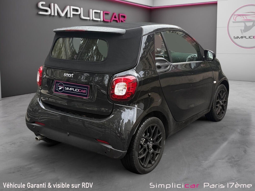 ForTwo Fortwo Cabrio 0.9 90 ch S&S BA6 Prime 2019 occasion 75017 Paris