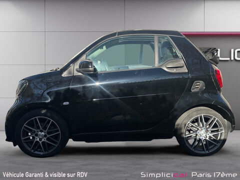 ForTwo Fortwo Cabrio 0.9 109 ch S&S BA6 Brabus Xclusive 2018 occasion 75017 Paris