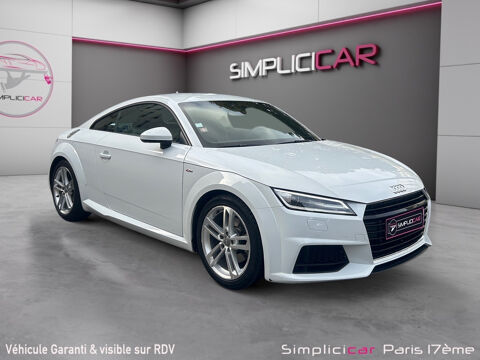 Audi TT Coupé 1.8 TFSI 180 S tronic 7 S line 2017 occasion Paris 75017