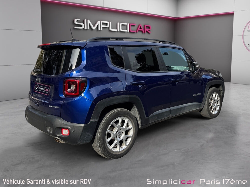 Renegade 1.3 GSE T4 150 ch BVR6 Limited 2019 occasion 75017 Paris