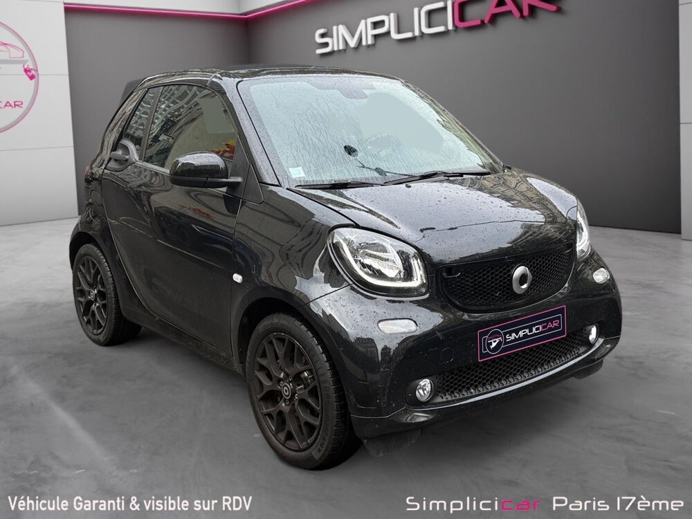 ForTwo Fortwo Cabrio 0.9 90 ch S&S BA6 Prime 2019 occasion 75017 Paris