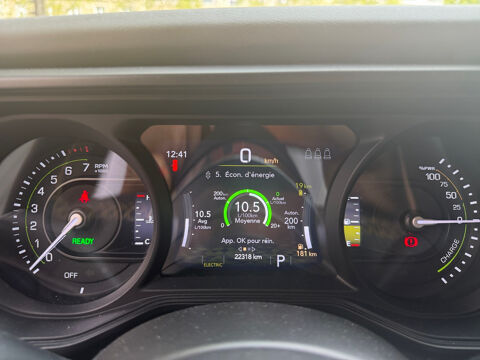 Wrangler Unlimited 4xe 2.0 l T 380 ch PHEV 4x4 BVA8 Sahara 2024 occasion 75017 Paris