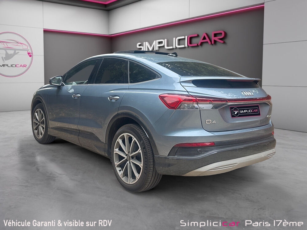 Q4 e-tron Sportback 40 204 ch 82 kW Design Luxe 2022 occasion 75017 Paris