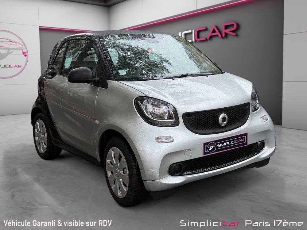 ForTwo Fortwo Coup&eacute; 1.0 71 ch S&S BA6 Passion 2018 occasion 75017 Paris