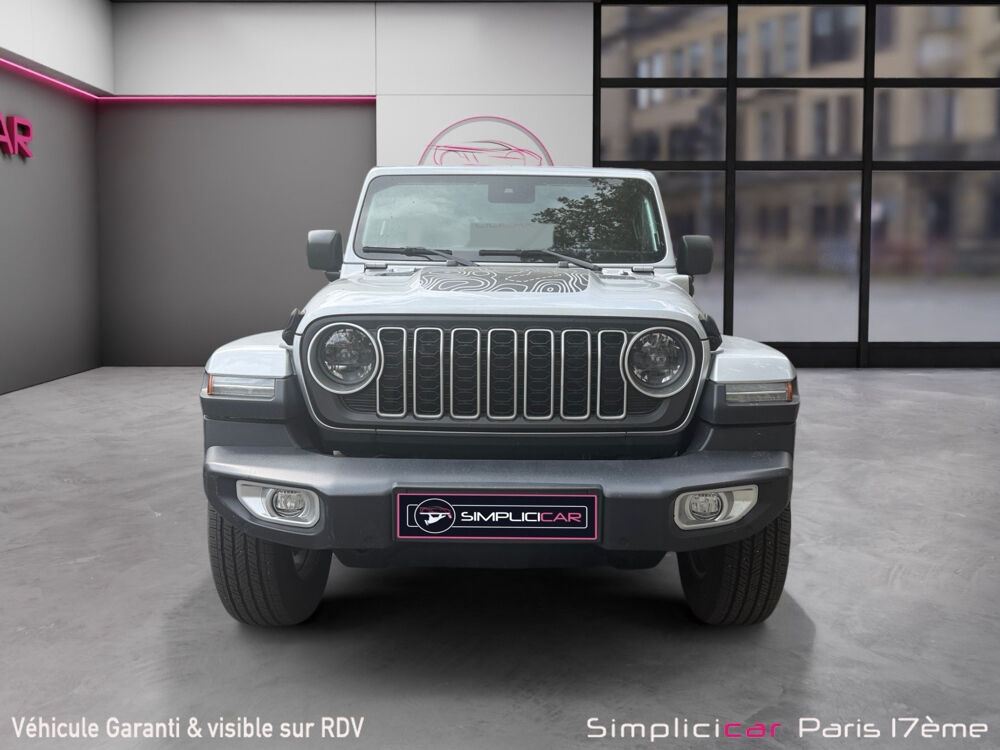 Wrangler Unlimited 4xe 2.0 l T 380 ch PHEV 4x4 BVA8 Sahara 2024 occasion 75017 Paris