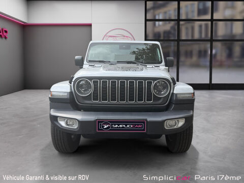 Wrangler Unlimited 4xe 2.0 l T 380 ch PHEV 4x4 BVA8 Sahara 2024 occasion 75017 Paris