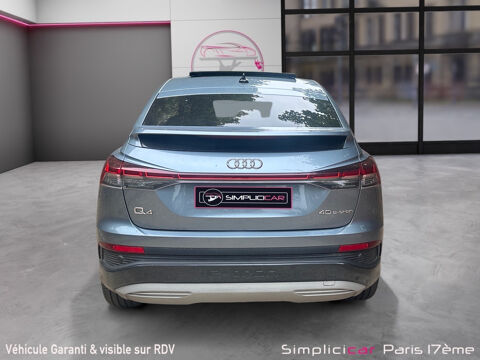 Q4 e-tron Sportback 40 204 ch 82 kW Design Luxe 2022 occasion 75017 Paris