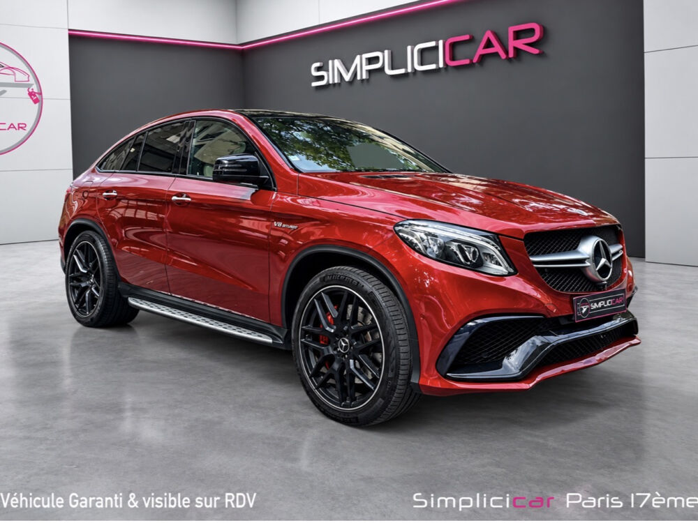 Classe GLE GLE Coup&eacute; 63 S AMG 7G-Tronic Speedshift Plus 4MATIC 2016 occasion 75017 Paris