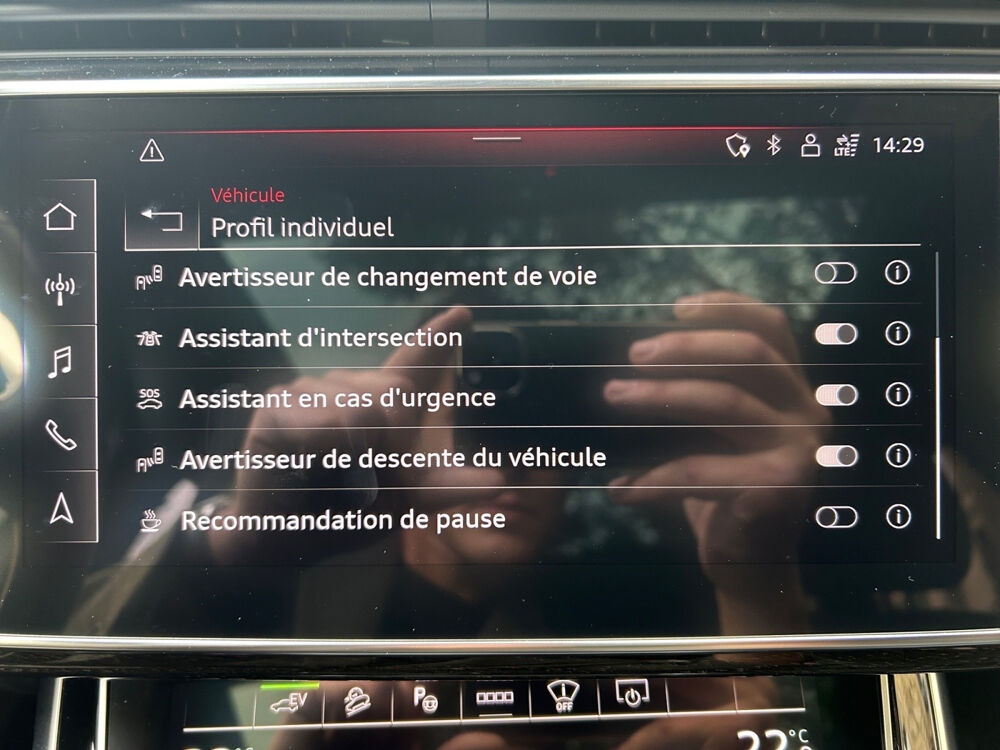 Q7 55 TFSI e 380 Tiptronic 8 Quattro Avus Extended 2022 occasion 75017 Paris