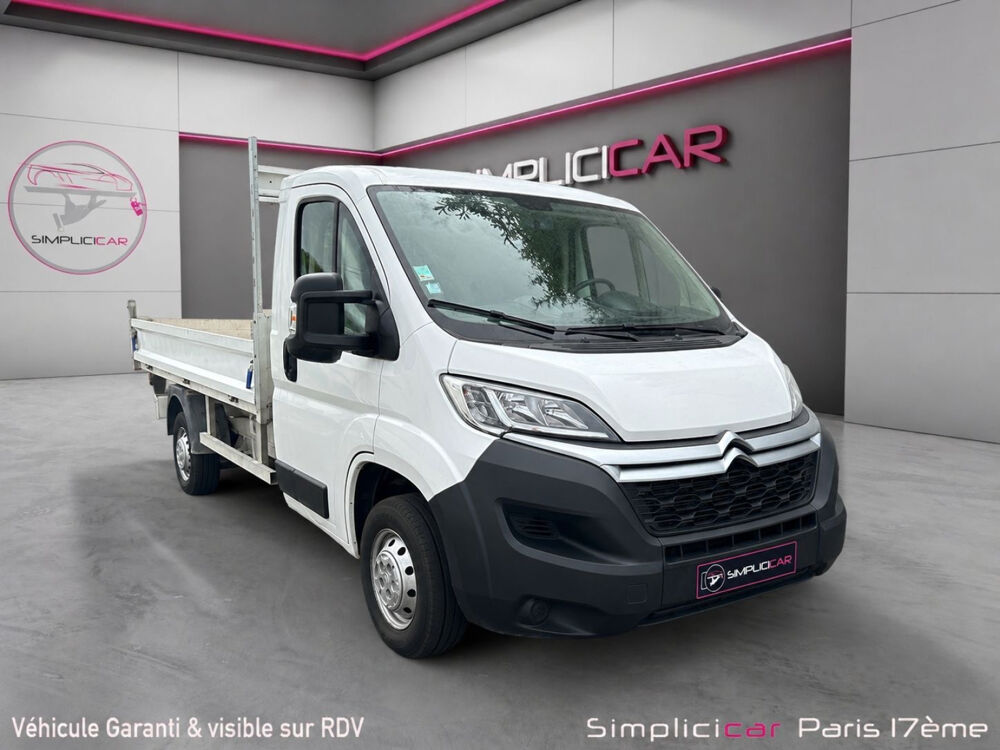 Jumper JUMPER CHASSIS CAB 35 L3 BLUEHDi 130 BVM6 CONFORT 2019 occasion 75017 Paris