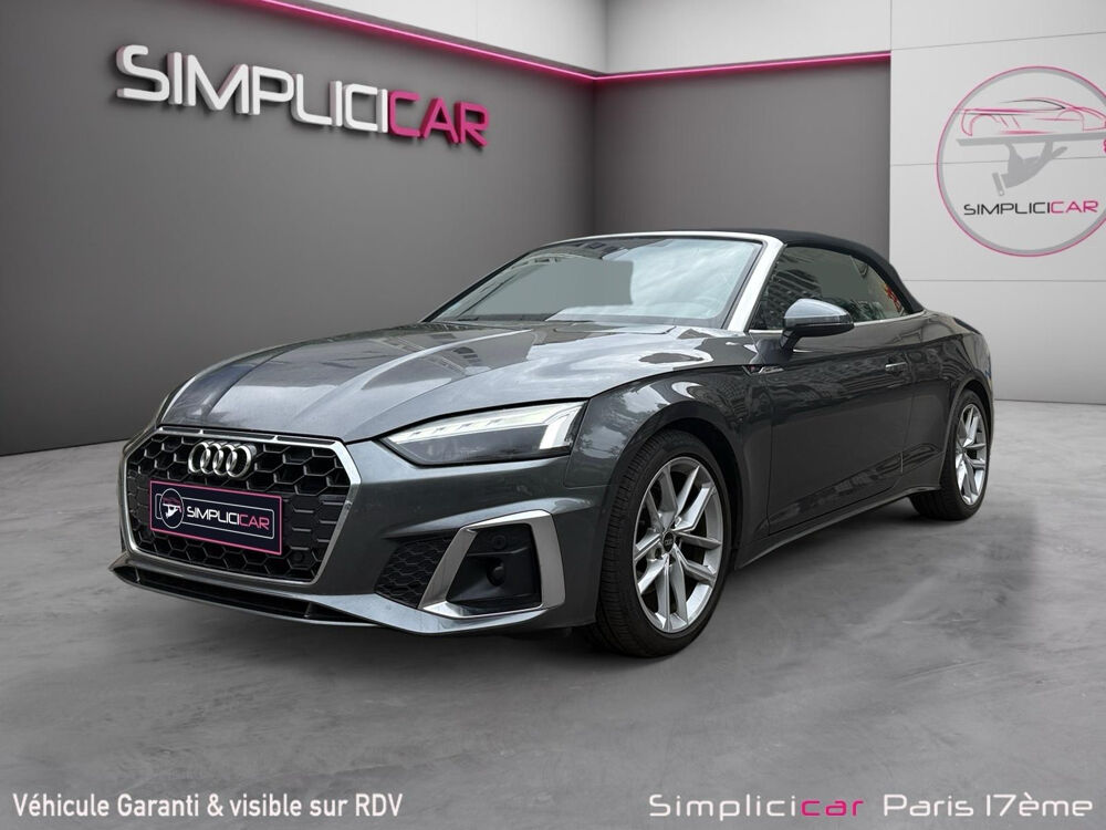 A5 Cabriolet 35 TDI 163 S tronic 7 S Line 2022 occasion 75017 Paris