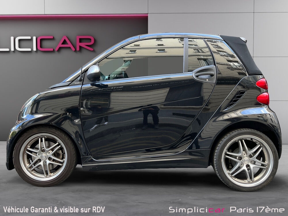 ForTwo Smart Cabrio 1.0 102ch Brabus Softouch 2013 occasion 75017 Paris