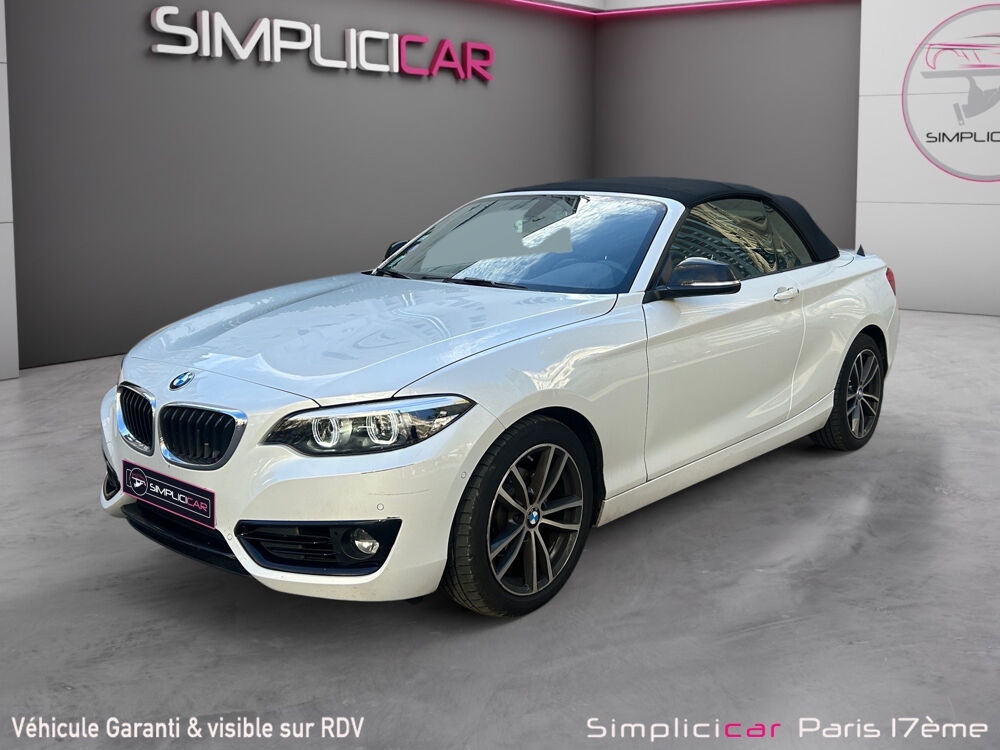 Serie 2 Cabriolet 218i 136 ch BVA8 Sport 2019 occasion 75017 Paris