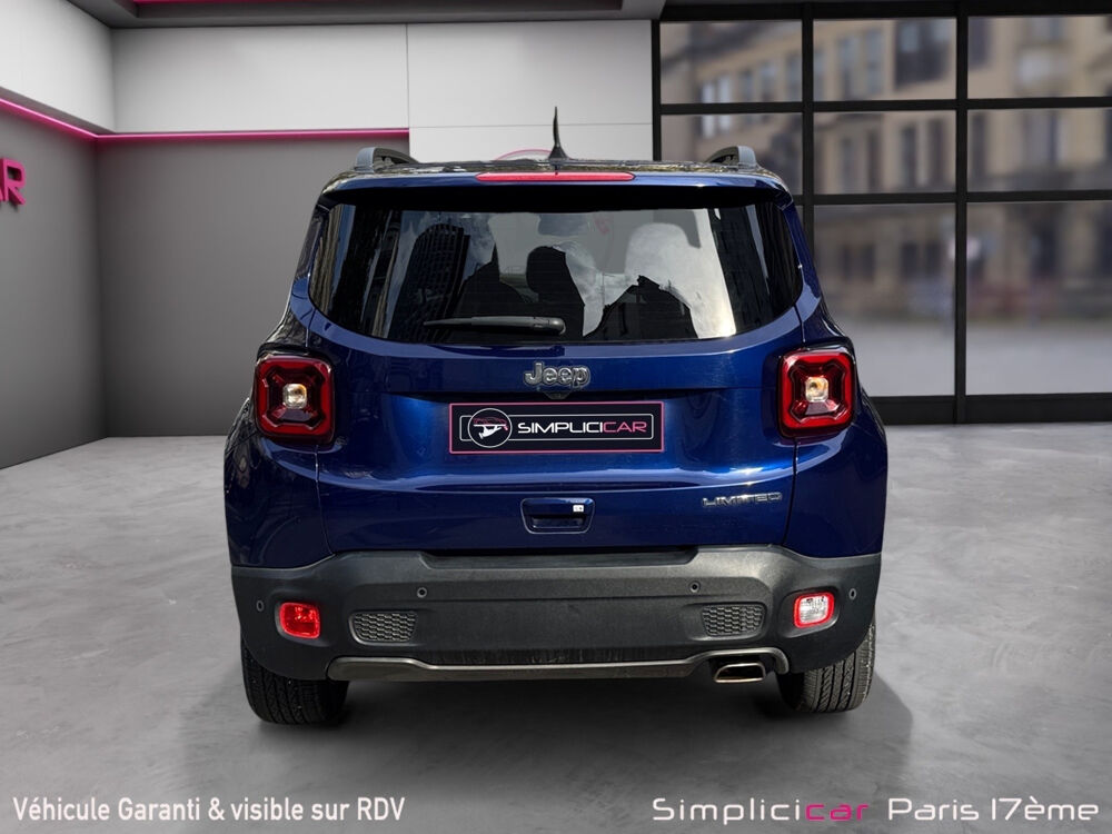Renegade 1.3 GSE T4 150 ch BVR6 Limited 2019 occasion 75017 Paris