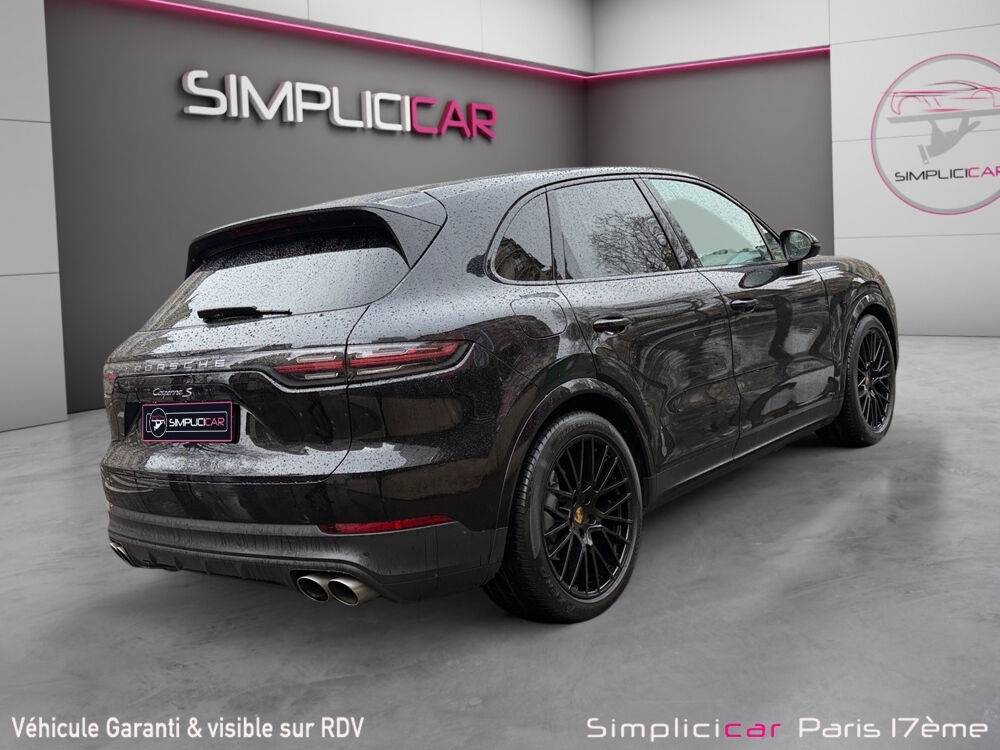 Cayenne 3.0 V6 440 ch Tiptronic BVA S 2018 occasion 75017 Paris