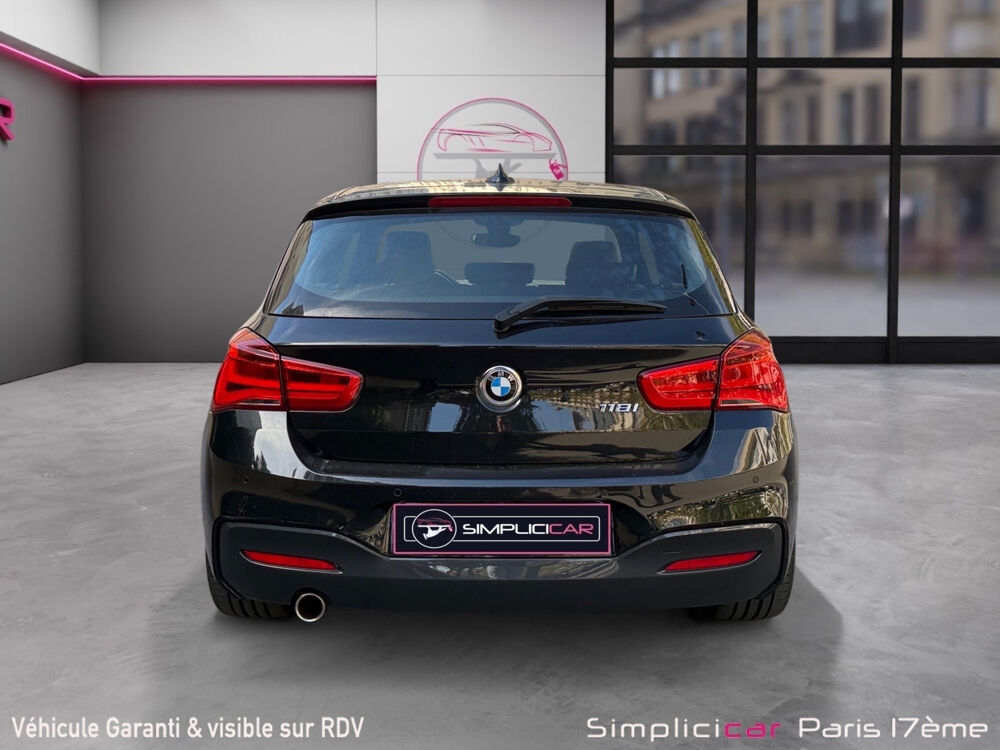 S&eacute;rie 1 118i 136 ch BVA8 M Sport Ultimate Pack M Sport Shadow 2019 occasion 75017 Paris