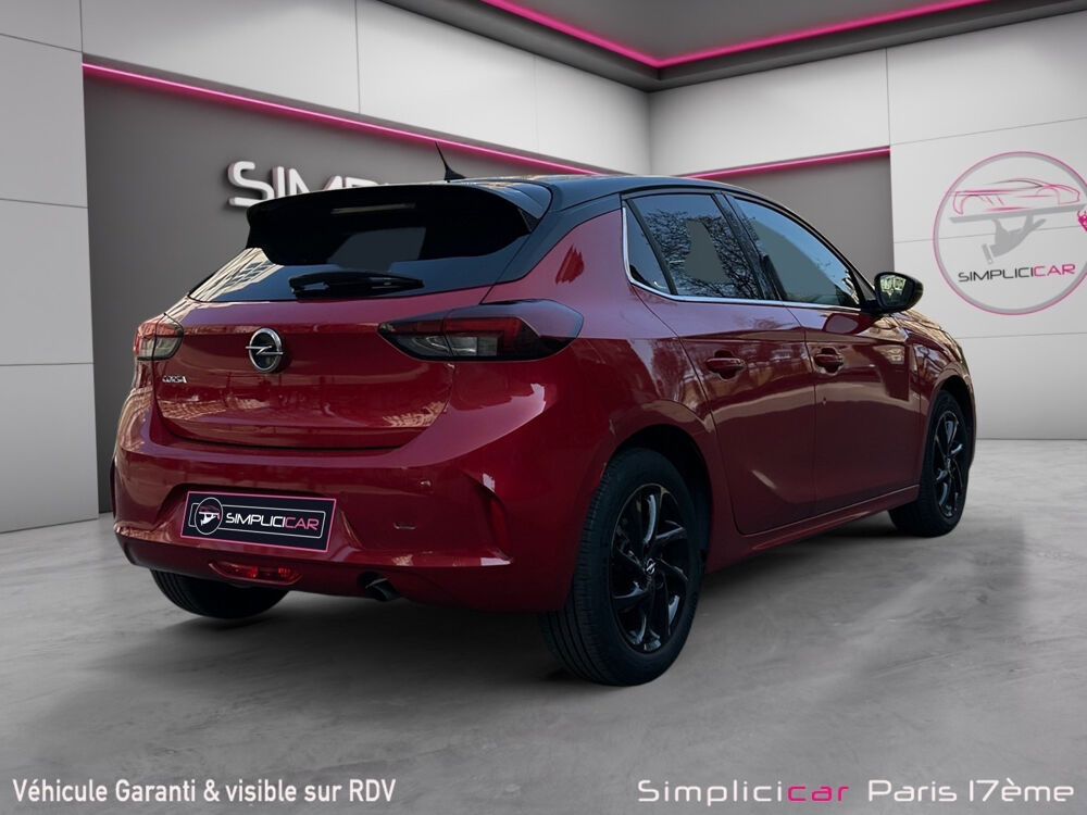 Corsa 1.2 Turbo 100 ch BVA8 Elegance 2021 occasion 75017 Paris