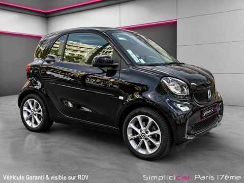 Smart ForTwo Fortwo Coup&eacute; 0.9 90 ch S&S BA6 Passion 2015 occasion Paris 75017
