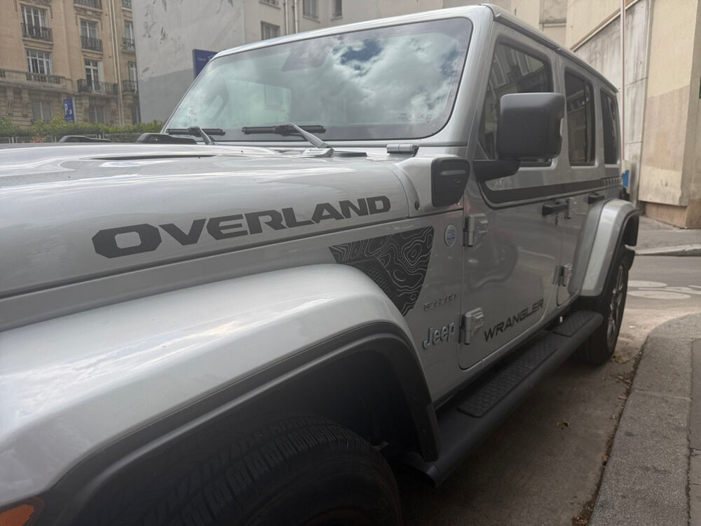 Wrangler Unlimited 4xe 2.0 l T 380 ch PHEV 4x4 BVA8 Sahara 2024 occasion 75017 Paris