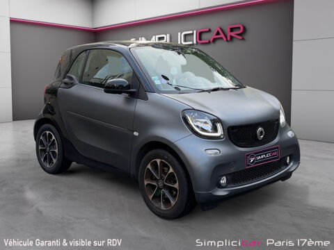 Smart ForTwo Fortwo Coup&eacute; 0.9 90 ch S&S BA6 Prime 2016 occasion Paris 75017