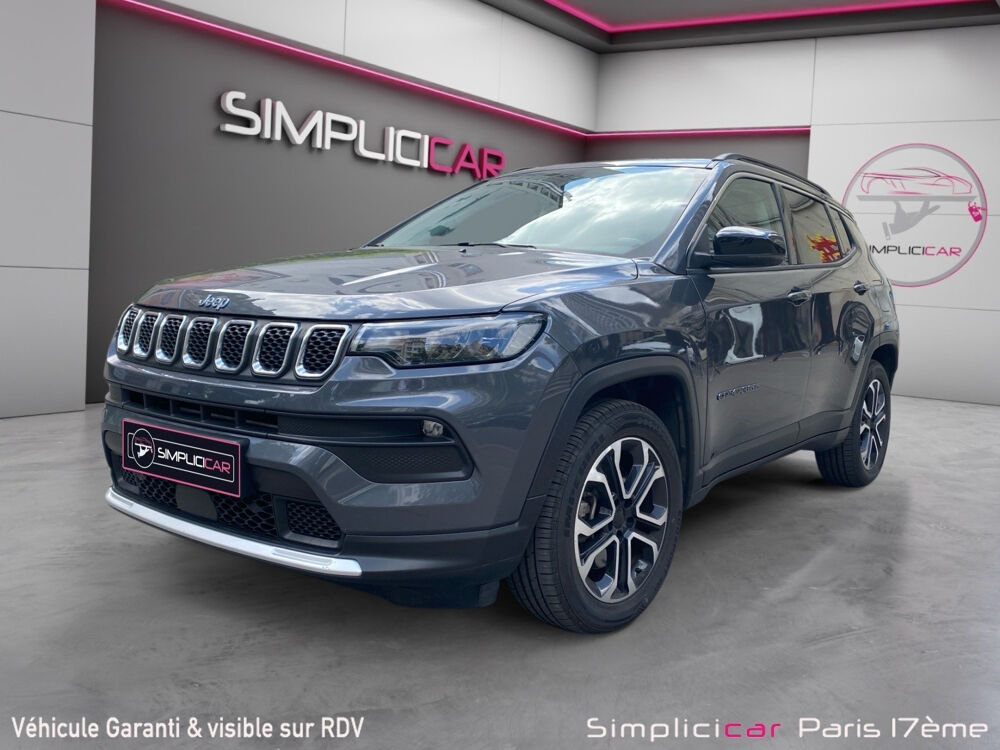 Compass 1.3 PHEV T4 190 ch 4xe eAWD Limited 2022 occasion 75017 Paris