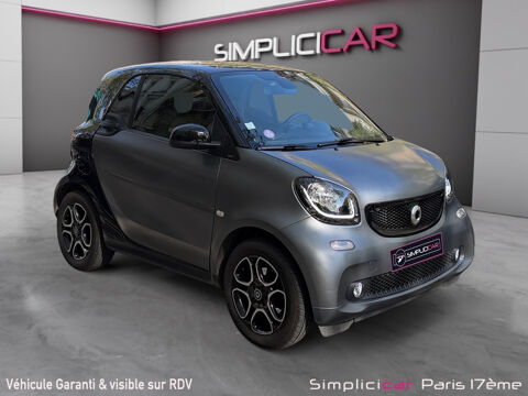 Smart ForTwo Fortwo Coup&eacute; 1.0 71 ch S&S BA6 Prime 2015 occasion Paris 75017