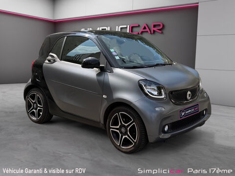 Smart ForTwo Fortwo Coup&eacute; 0.9 90 ch S&S BA6 Prime 2017 occasion Paris 75017