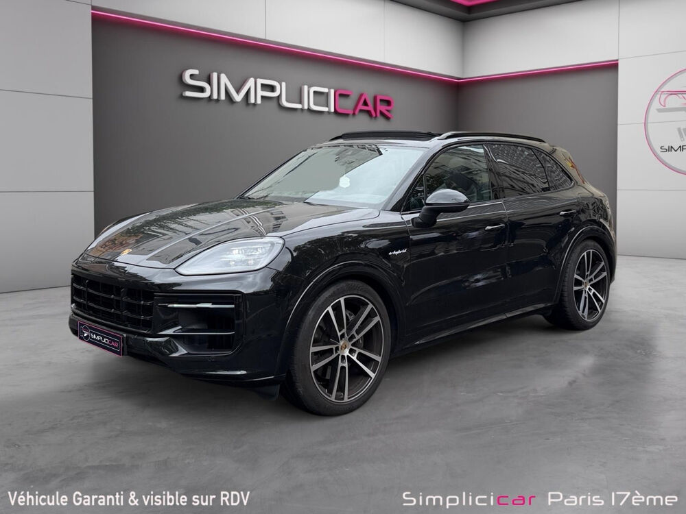Cayenne PORSCHE CAYENNE III (2) 3.0 V6 E-HYBRID 470 TIPTRONIC BVA Pa 2024 occasion 75017 Paris