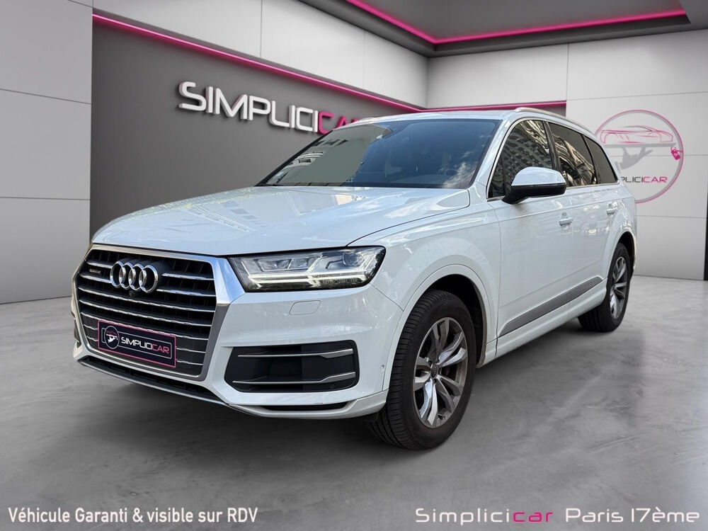 Q7 3.0 V6 TDI Clean Diesel 272 Tiptronic 8 Quattro 7pl Avus 2015 occasion 75017 Paris