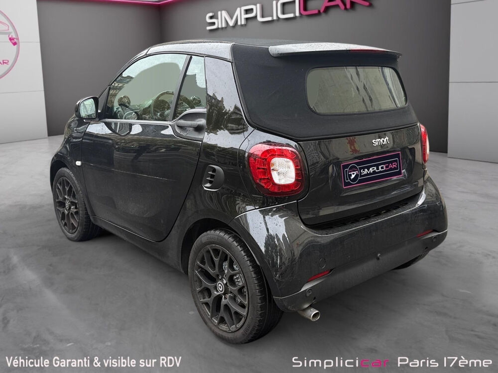 ForTwo Fortwo Cabrio 0.9 90 ch S&S BA6 Prime 2019 occasion 75017 Paris