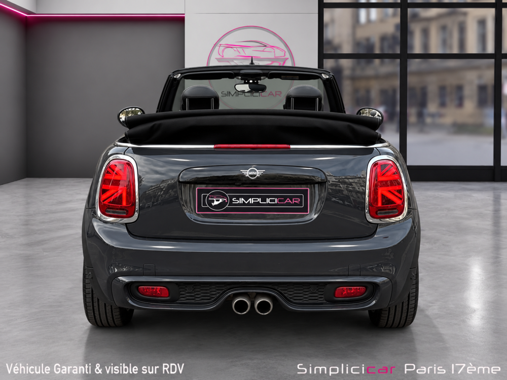 Cooper S Cabriolet 192 ch BVA6 Finition Exquisite 2018 occasion 75017 Paris