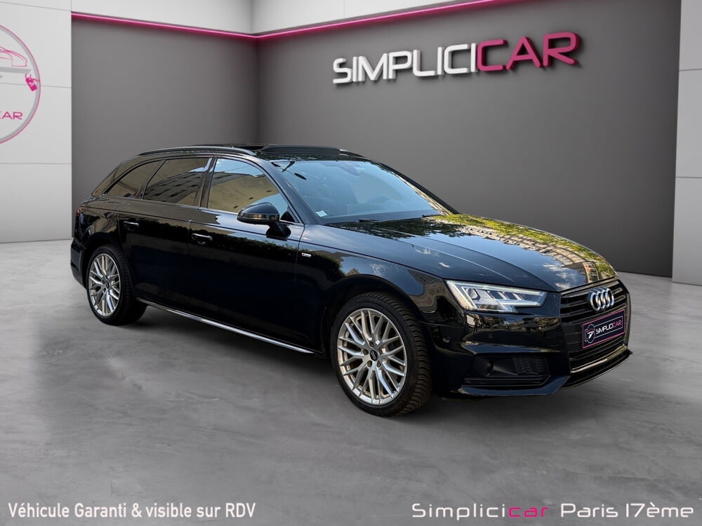 A4 Avant 1.4 TFSI 150 S tronic 7 S line 2018 occasion 75017 Paris