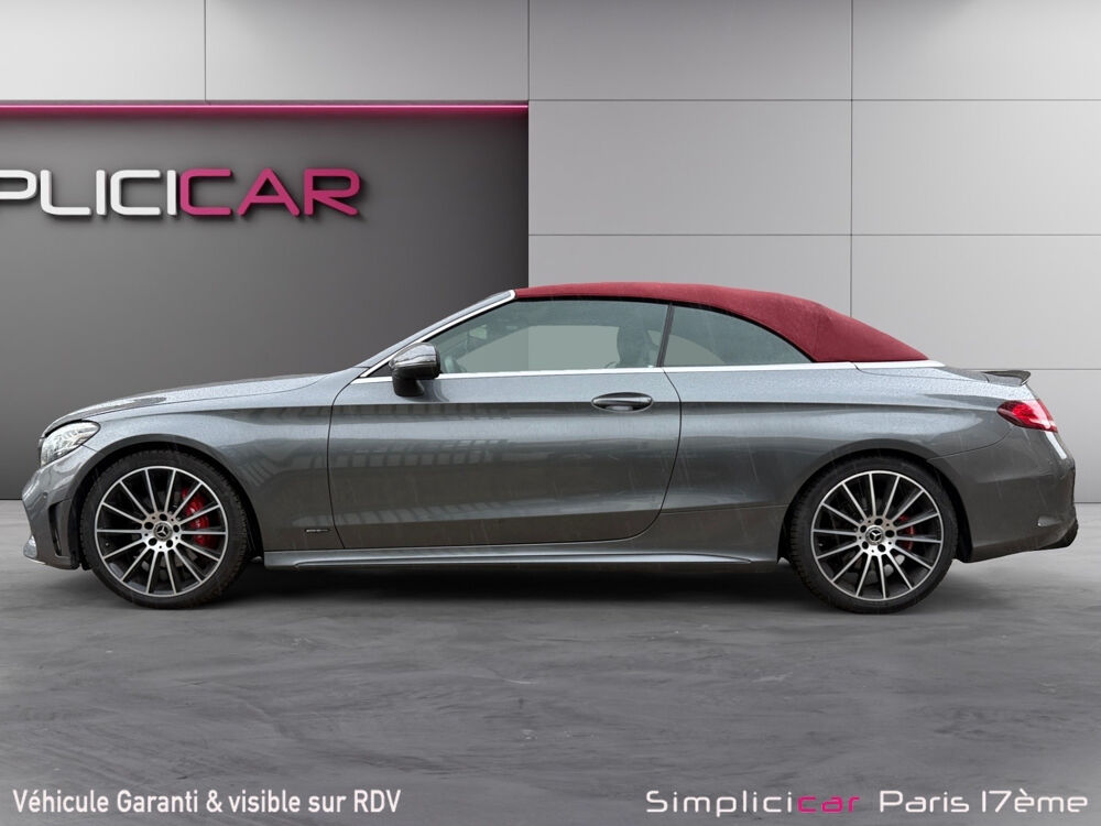 Classe C Cabriolet 220 d 9G-Tronic AMG Line 2018 occasion 75017 Paris