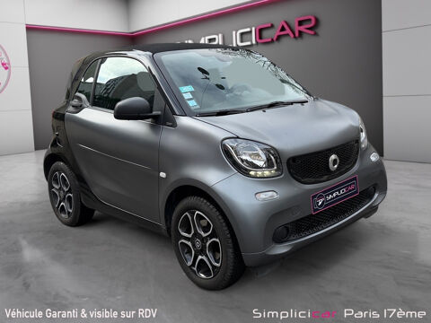 Smart ForTwo Fortwo Coup&eacute; 1.0 71 ch S&S BA6 Passion 2017 occasion Paris 75017
