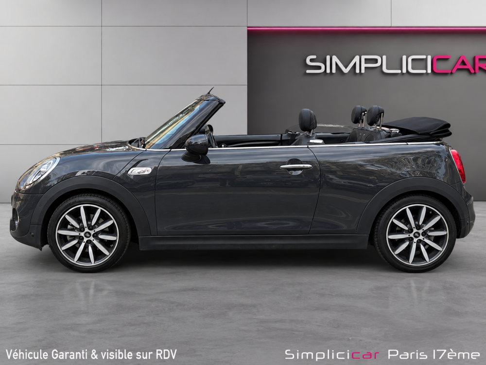 Cooper S Cabriolet 192 ch BVA6 Finition Exquisite 2018 occasion 75017 Paris