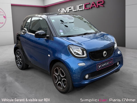 Smart ForTwo Fortwo Coup&eacute; 1.0 71 ch S&S BA6 Prime 2015 occasion Paris 75017