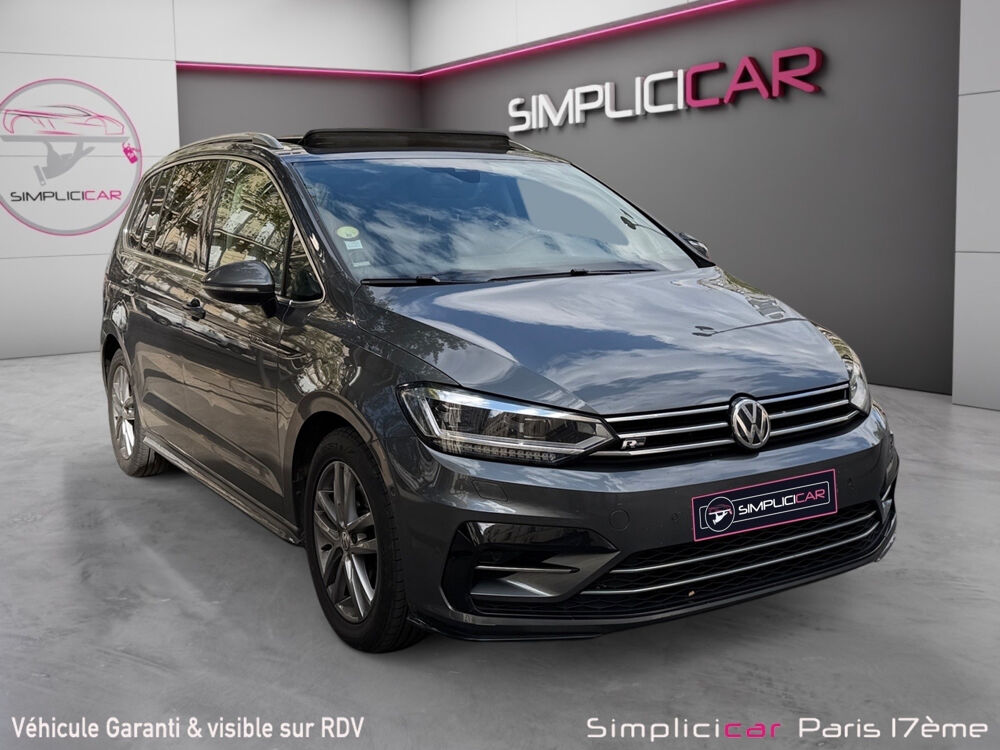 Touran 1.6 TDI 115 BMT DSG7 7pl R-Line 2018 occasion 75017 Paris