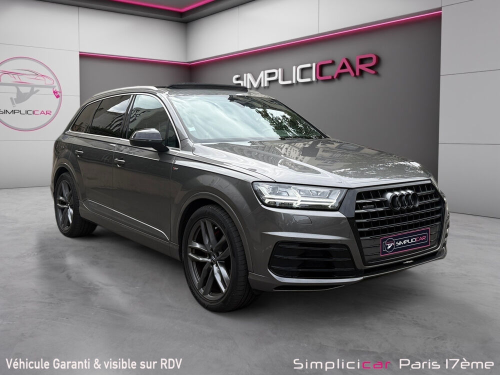 Q7 3.0 V6 TDI Clean Diesel 272 Tiptronic 8 Quattro 5pl S lin 2015 occasion 75017 Paris