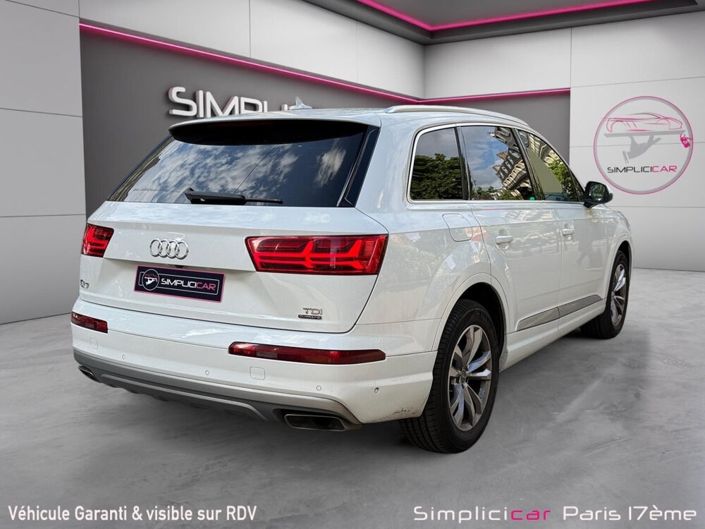Q7 3.0 V6 TDI Clean Diesel 272 Tiptronic 8 Quattro 7pl Avus 2015 occasion 75017 Paris