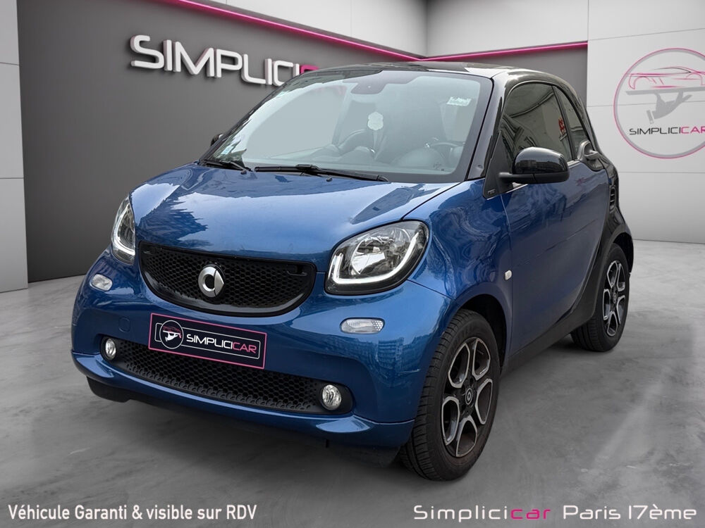 ForTwo Fortwo Coup&eacute; 1.0 71 ch S&S BA6 Prime 2015 occasion 75017 Paris
