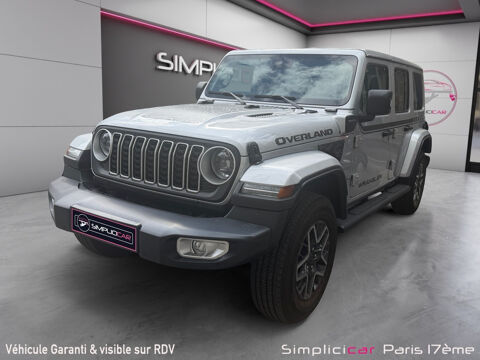 Wrangler Unlimited 4xe 2.0 l T 380 ch PHEV 4x4 BVA8 Sahara 2024 occasion 75017 Paris