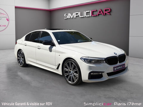 BMW S&eacute;rie 5 530d 265 ch BVA8 M Sport 2018 occasion Paris 75017
