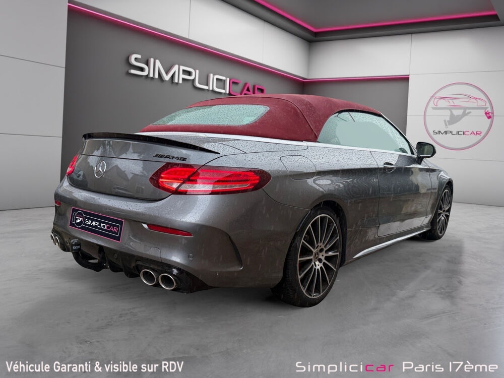 Classe C Cabriolet 220 d 9G-Tronic AMG Line 2018 occasion 75017 Paris