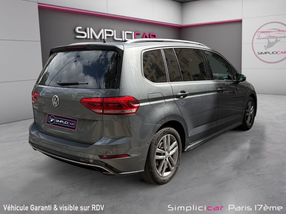 Touran 1.6 TDI 115 BMT DSG7 7pl R-Line 2018 occasion 75017 Paris