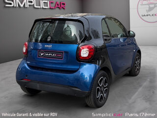 ForTwo Fortwo Coup&eacute; 1.0 71 ch S&S BA6 Prime 2015 occasion 75017 Paris