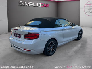Serie 2 Cabriolet 218i 136 ch BVA8 Sport 2019 occasion 75017 Paris