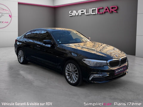 BMW S&eacute;rie 5 520d xDrive 190 ch BVA8 Luxury 2018 occasion Paris 75017
