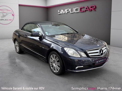 Mercedes Classe E Cabriolet 200 CGI BlueEfficiency Executive 2010 occasion Paris 75017