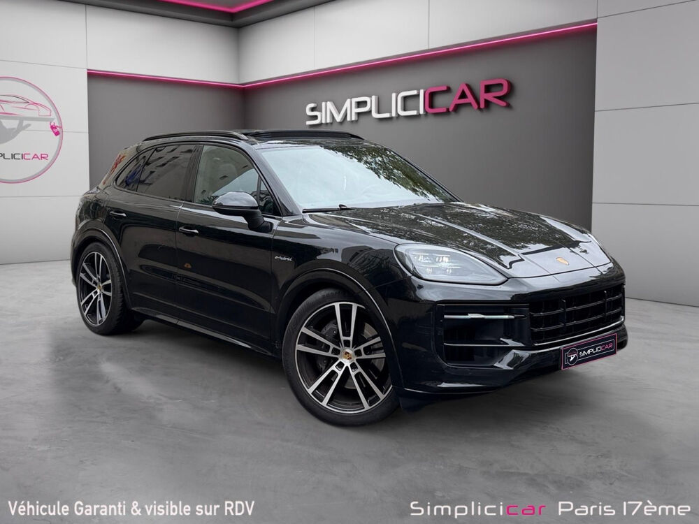 Cayenne PORSCHE CAYENNE III (2) 3.0 V6 E-HYBRID 470 TIPTRONIC BVA Pa 2024 occasion 75017 Paris