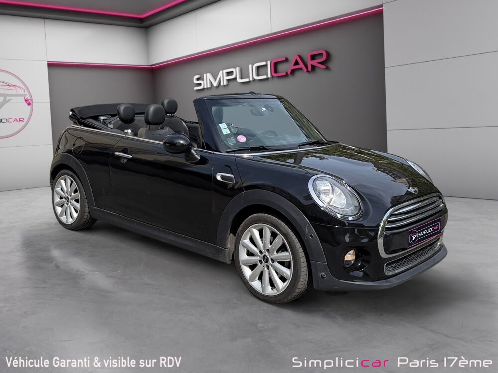 Cooper Cabriolet 136 ch BVA6 Finition Red Hot Chili 2017 occasion 75017 Paris